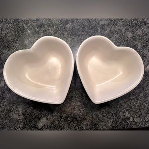 Vintage Pfaltzgraff Heart Stoneware Bowls